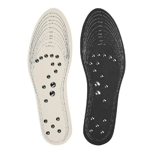18 Magnets Unisex Magnetic Therapy Massage Insoles Foot Acupressure Shoe Pads Therapy Slimming Insoles for Weight Loss
