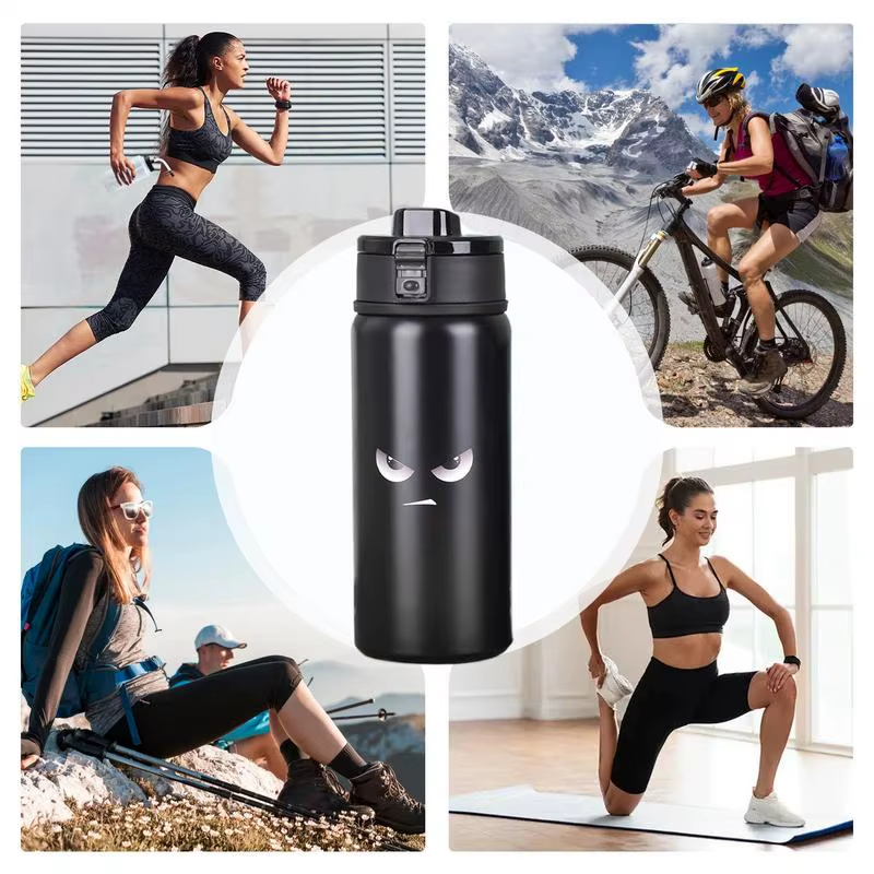 Vacuum Water Bottles 550Ml Insulated Bottle Vacuum Flask 3D Engraving Tea and Coffee Drinkware Indoor Outdoor Beverage Container - Image 6