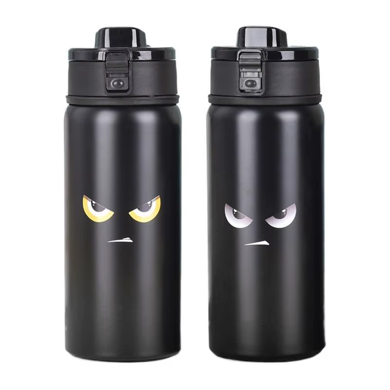 Vacuum Water Bottles 550Ml Insulated Bottle Vacuum Flask 3D Engraving Tea and Coffee Drinkware Indoor Outdoor Beverage Container - Image 2